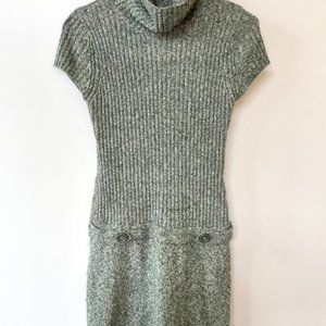 Cute Short Sleeve Tunic Sweater Dress